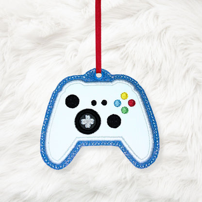 4x4 Game Control Appliqué Ornament