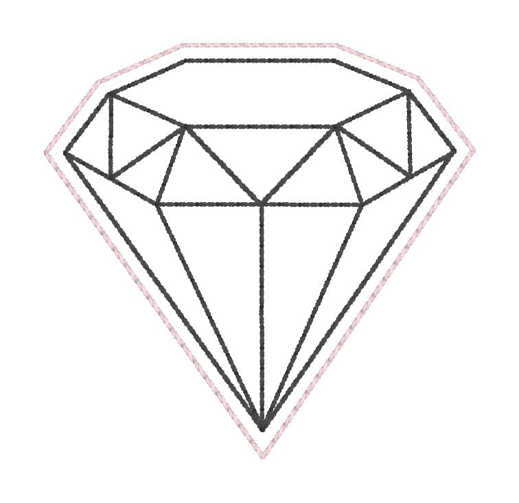 ITH 4x4 Geo Diamond Feltie