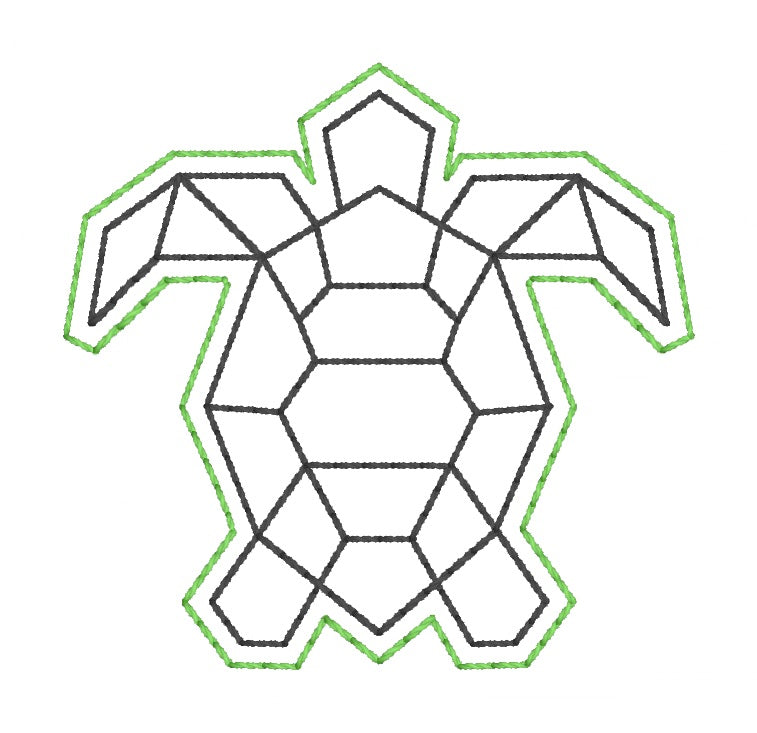 ITH 4x4 Geo Turtle Feltie