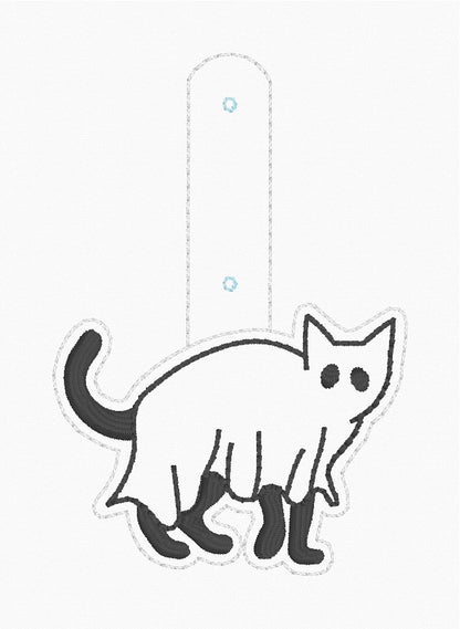 4x4 Ghost Cat Snaptab/Eyelet