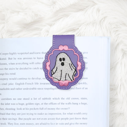 ITH 4x4 Ghost Frame Foldover Magnetic Bookmark