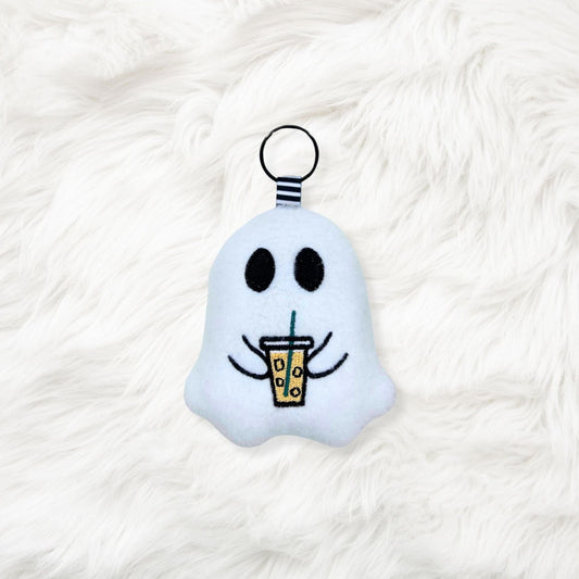 4x4 Ghost Iced Coffee Plushy Keychain