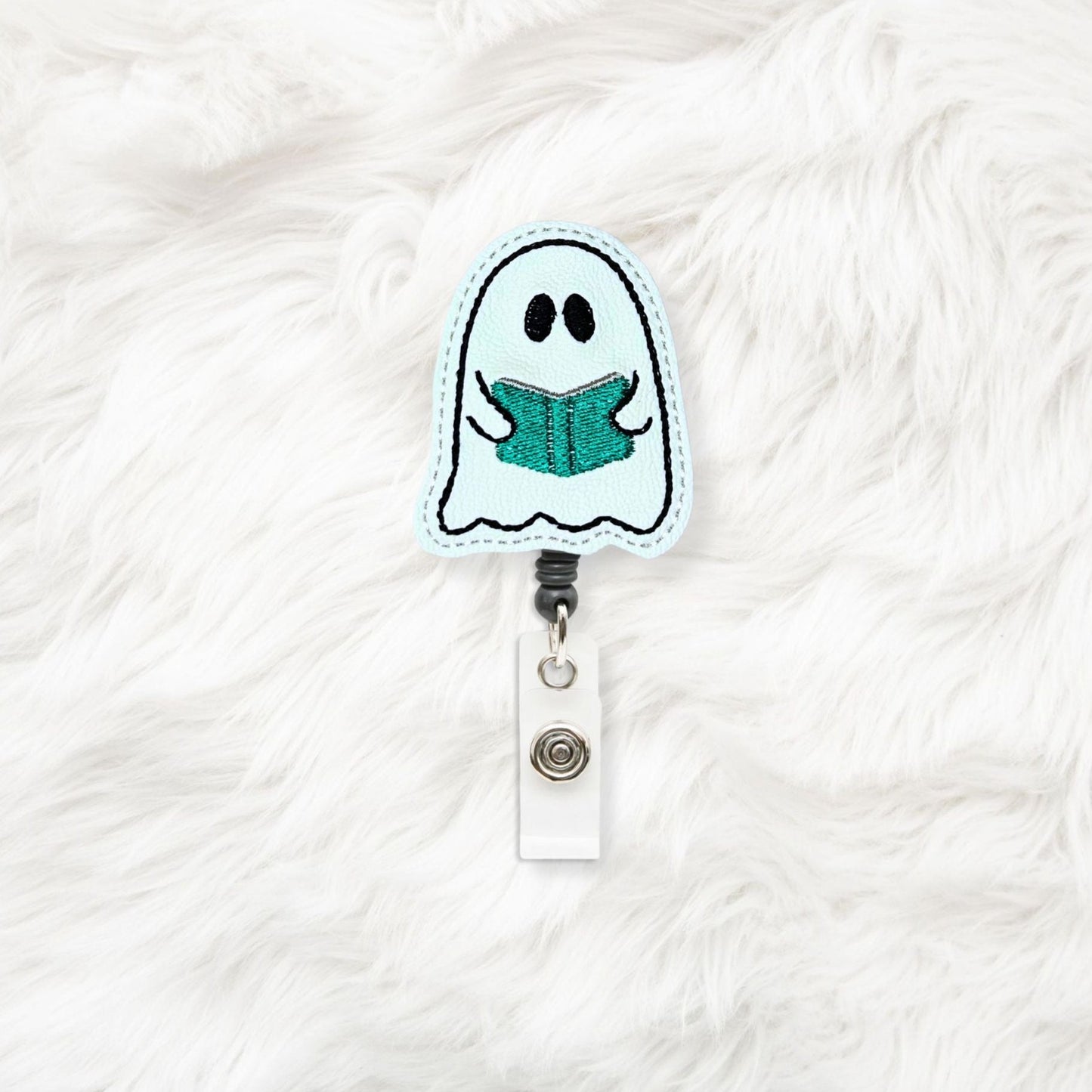 ITH 4x4 Ghost w/Book  Feltie
