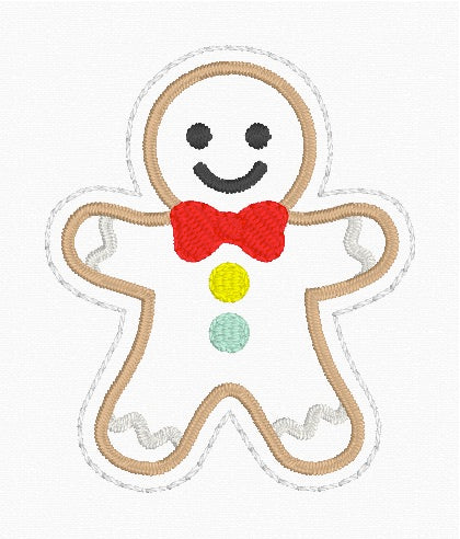 4x4 Gingerbread Feltie