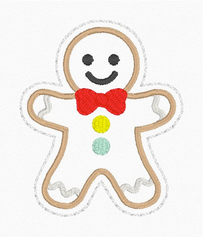 4x4 Gingerbread Feltie