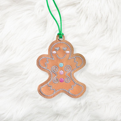 4x4 Gingerbread Ornament