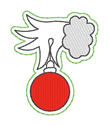 ITH 4x4 Mean Guy Hand Feltie