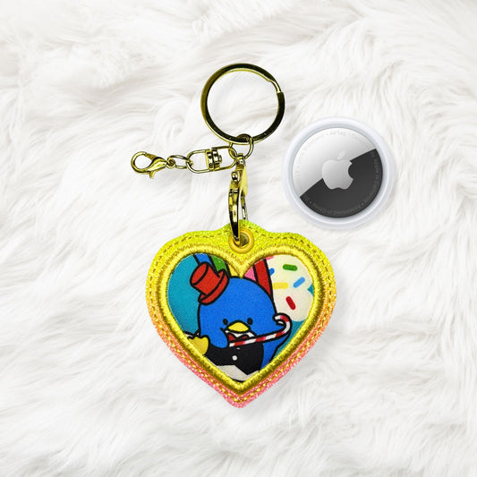 ITH 4x4 Heart Appliqué Air Tag Holder