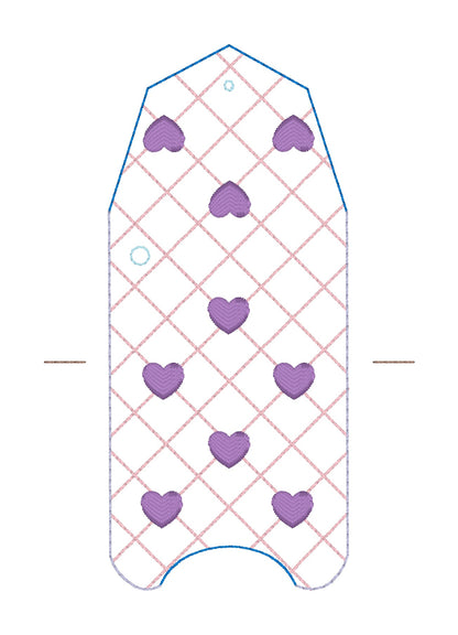 ITH 5x7 1oz Hearts Sanitizer Holder