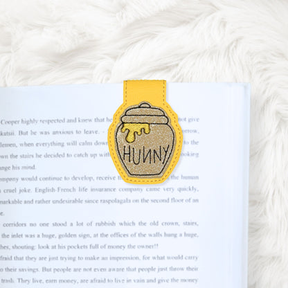 ITH 4x4 Hunny Appliqué Foldover Magnetic Bookmark