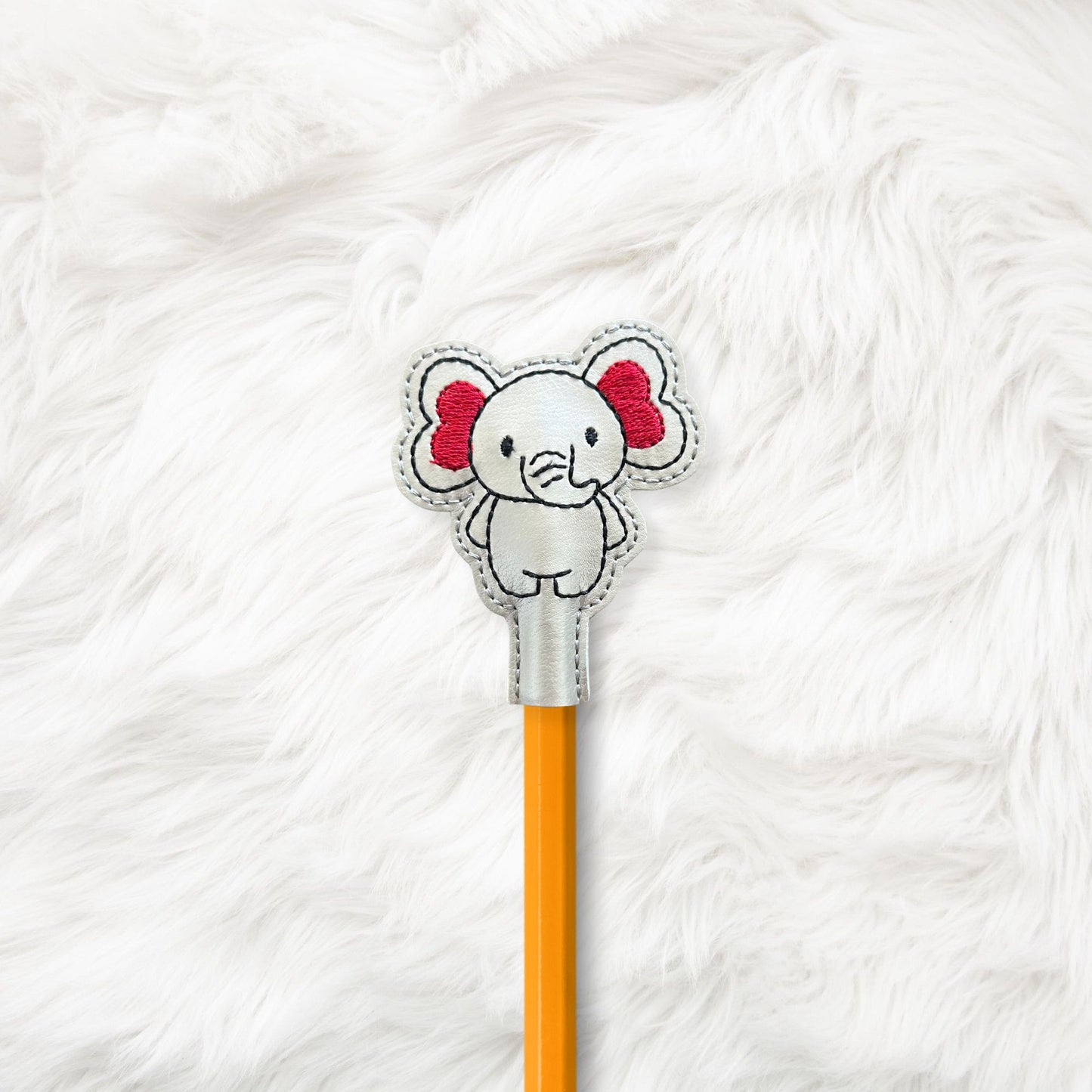 ITH 4x4 V Day Elephant Pencil Topper