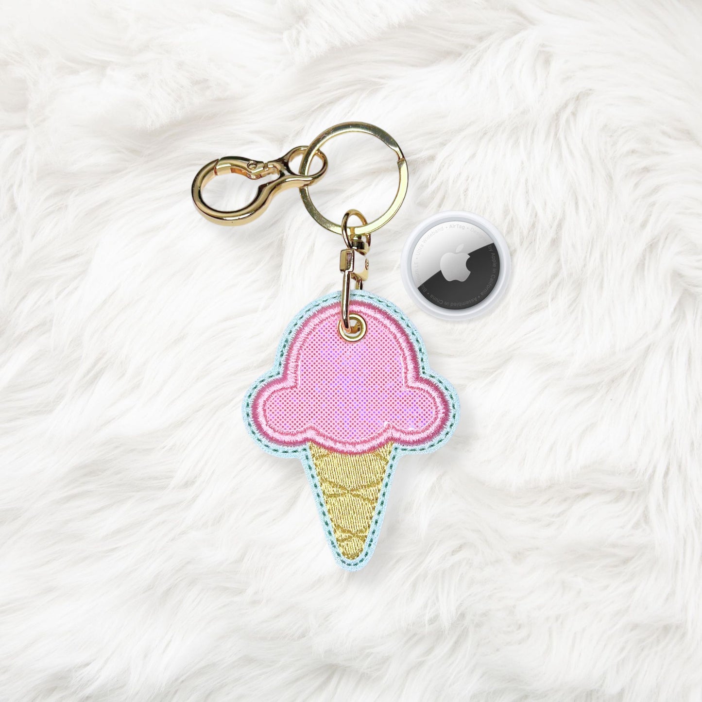 ITH 4x4 Ice Cream Cone Air Tag Holder