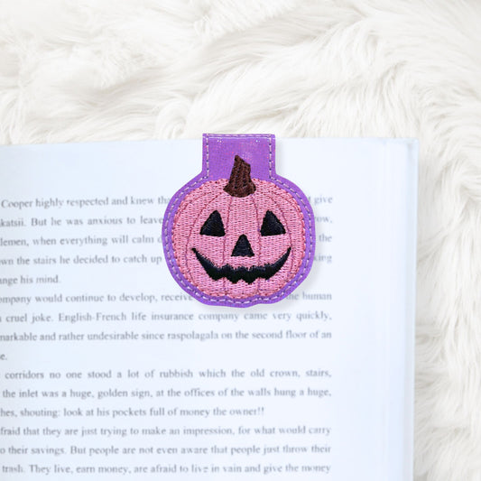 ITH 4x4 Jack O Lantern Foldover Magnetic Bookmark