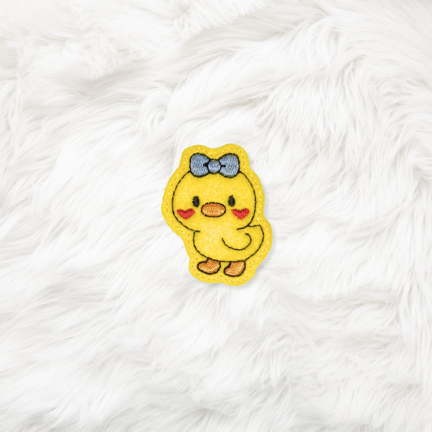 ITH 4x4 Kawaii Duck Feltie