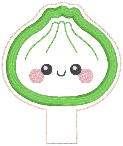 ITH 4x4 Kawaii Dumpling Appliqué Pencil Topper