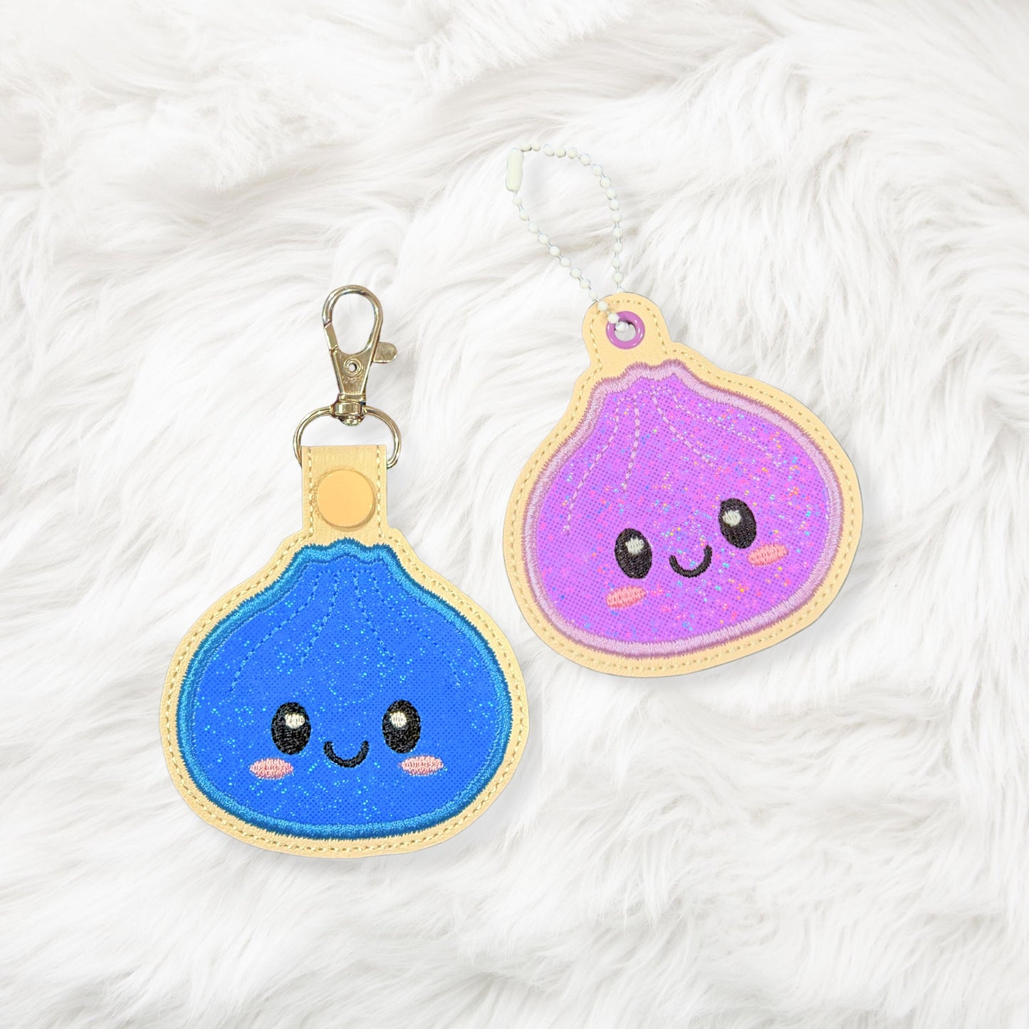 ITH 4x4 Kawaii Dumpling Appliqué Snaptab/Eyelet