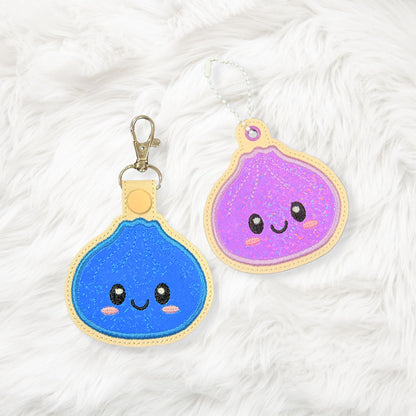 ITH 4x4 Kawaii Dumpling Appliqué Snaptab/Eyelet
