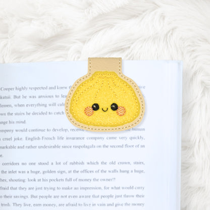 ITH 4x4 Kawaii Dumpling Appliqué Foldover Magnetic Bookmark