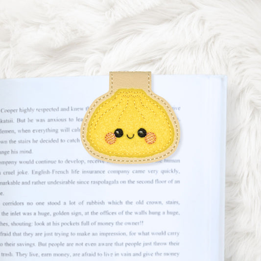 ITH 4x4 Kawaii Dumpling Appliqué Foldover Magnetic Bookmark