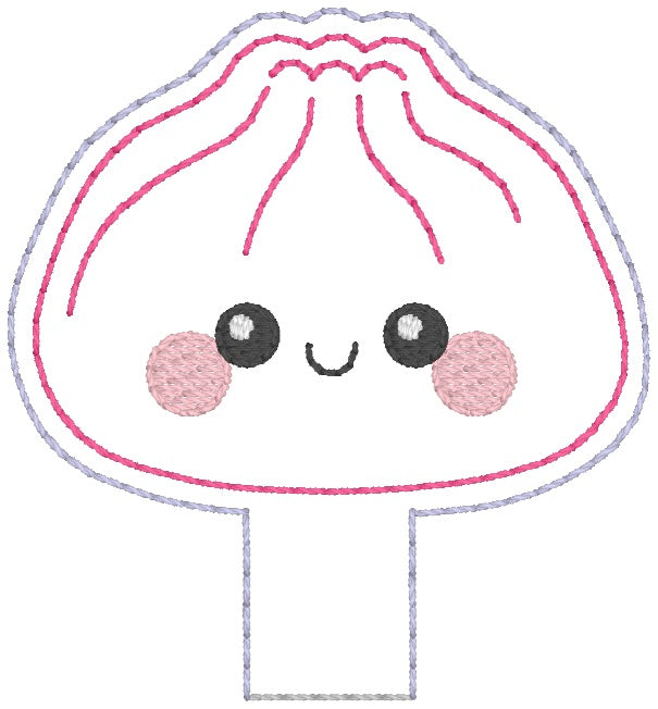 ITH 4x4 Kawaii Dumpling Pencil Topper