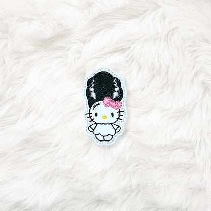 ITH 4x4 Kitty Bride Feltie