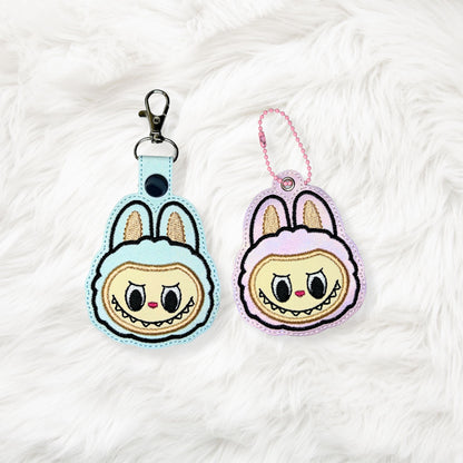 ITH 4x4, 5x7 Fluffy Monster Appliqué Snaptab/Eyelet