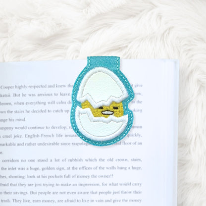 ITH 4x4 Lazy Egg Appliqué Foldover Magnetic Bookmark