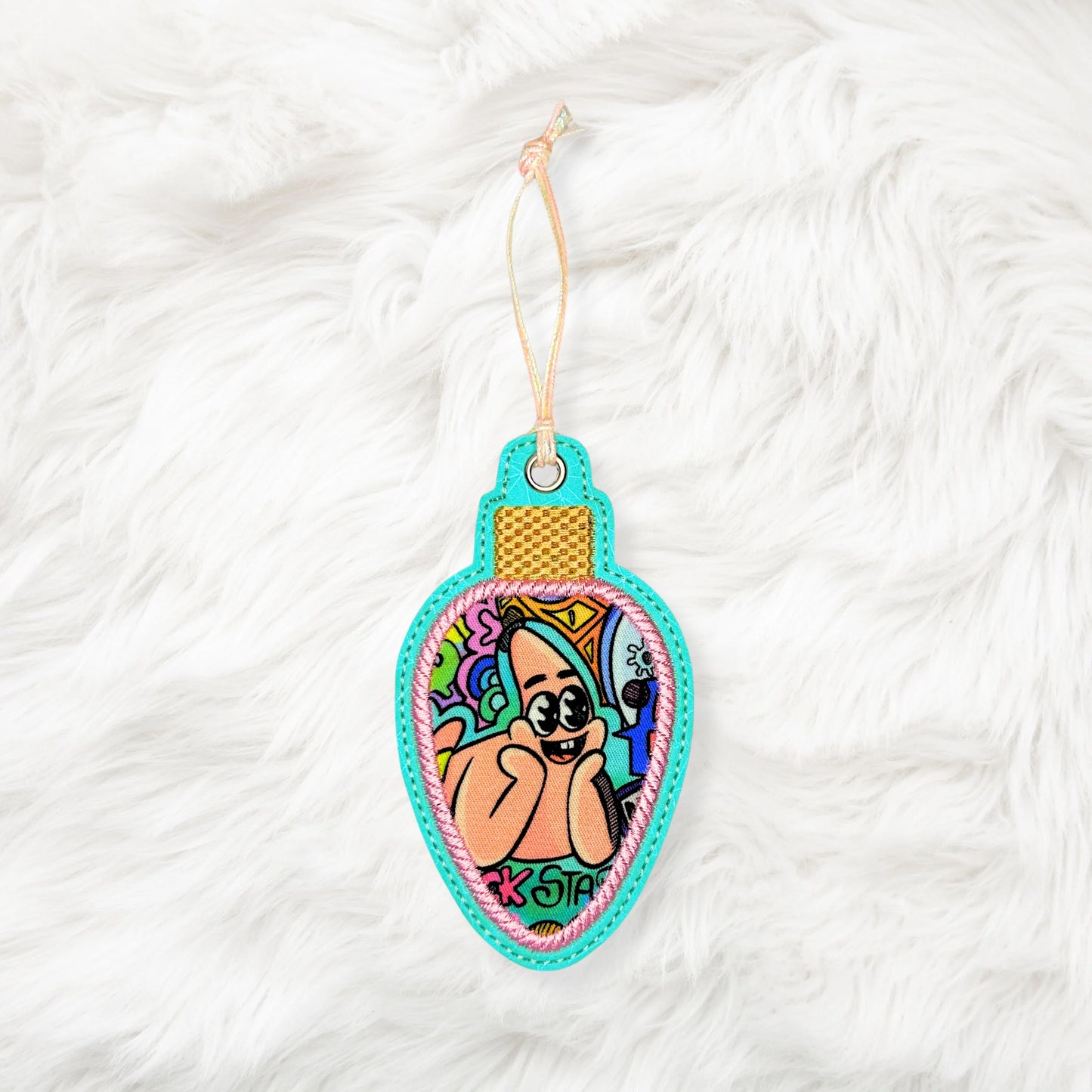 ITH 4x4 Light Bulb Appliqué Ornament