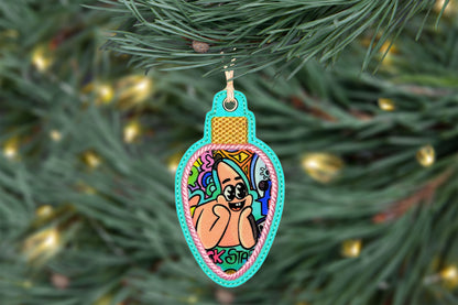 ITH 4x4 Light Bulb Appliqué Ornament