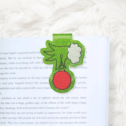 ITH 4x4 Mean Guy Hand Foldover Magnetic Bookmark