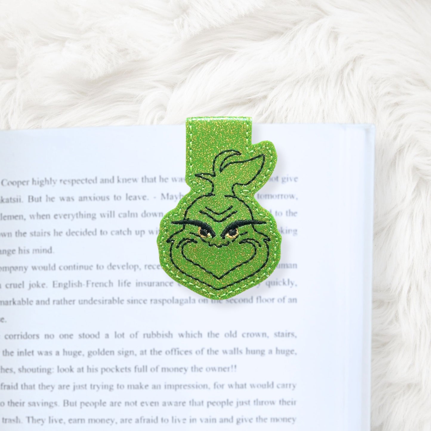 ITH 4x4 Mean Guy Foldover Magnetic Bookmark