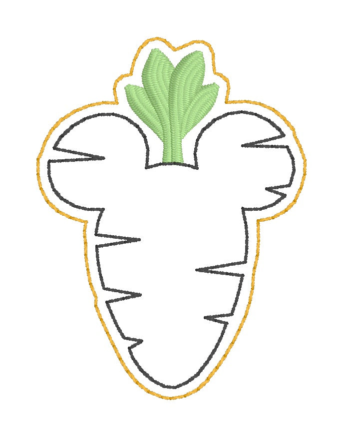 ITH 4x4 Mouse Carrot Feltie