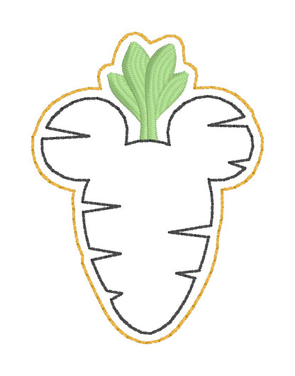 ITH 4x4 Mouse Carrot Feltie