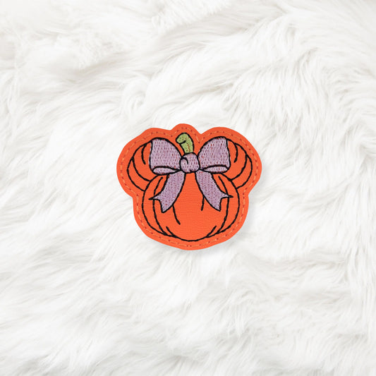 ITH 4x4 Mouse Pumpkin Feltie