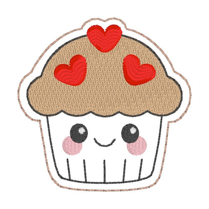 ITH 4x4 V Day Muffin Feltie