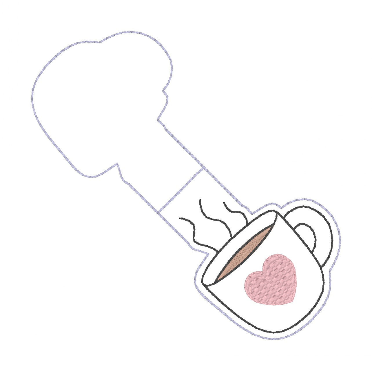 ITH 4x4 Mug Foldover Magnetic Bookmark