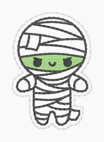 4x4 Mummy Feltie