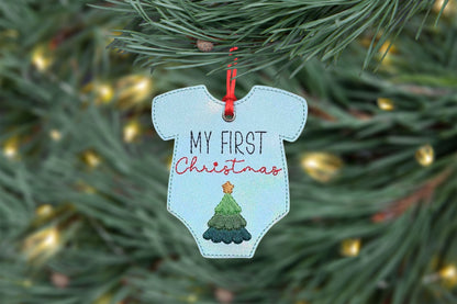 ITH 4x4 My First Christmas Ornament