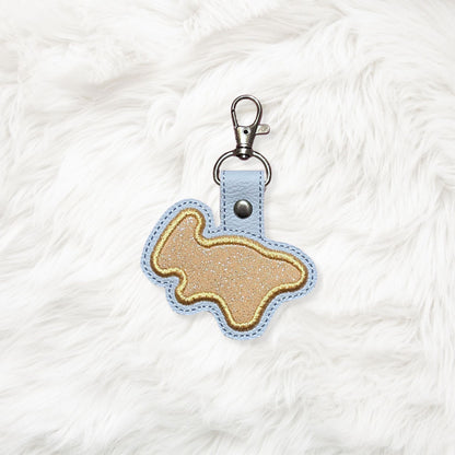 4x4 Dino Nugget 1 Applique Snaptab/Eyelet