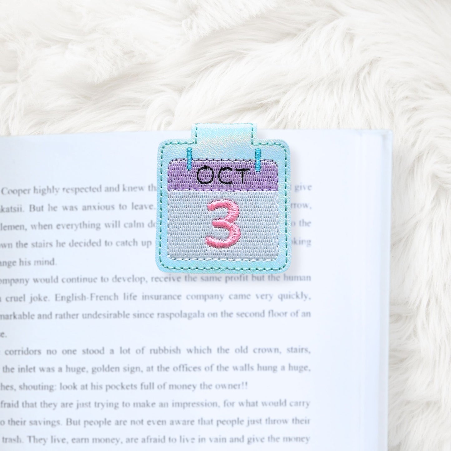 ITH 4x4 October 3rd Foldover Magnetic Bookmark