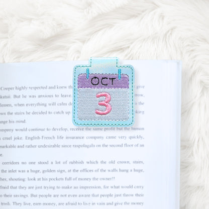 ITH 4x4 October 3rd Foldover Magnetic Bookmark