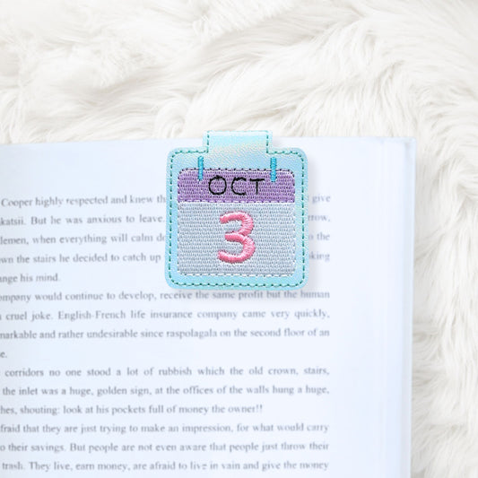 ITH 4x4 October 3rd Foldover Magnetic Bookmark