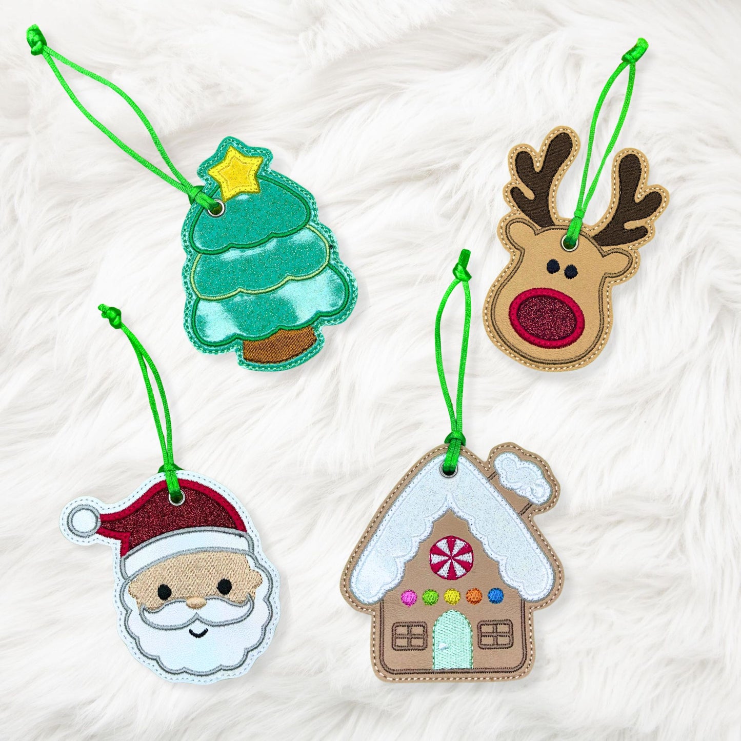 4x4 Christmas Ornaments