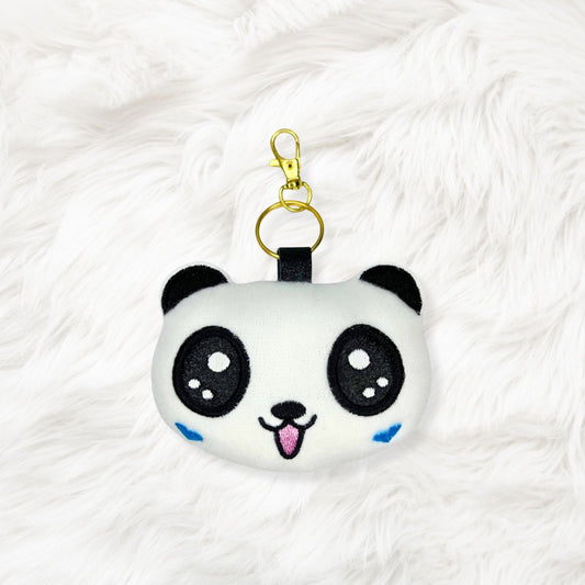 4x4 Panda Plushy Keychain