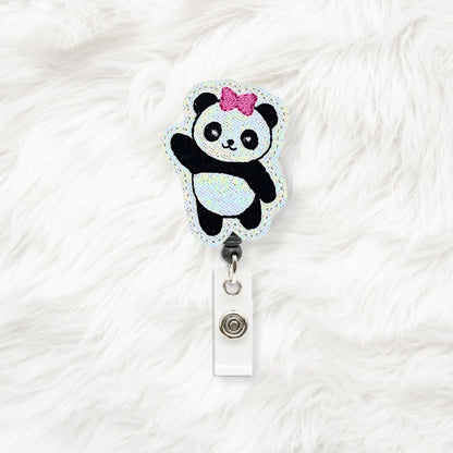 ITH 4x4 Panda W Bow Feltie