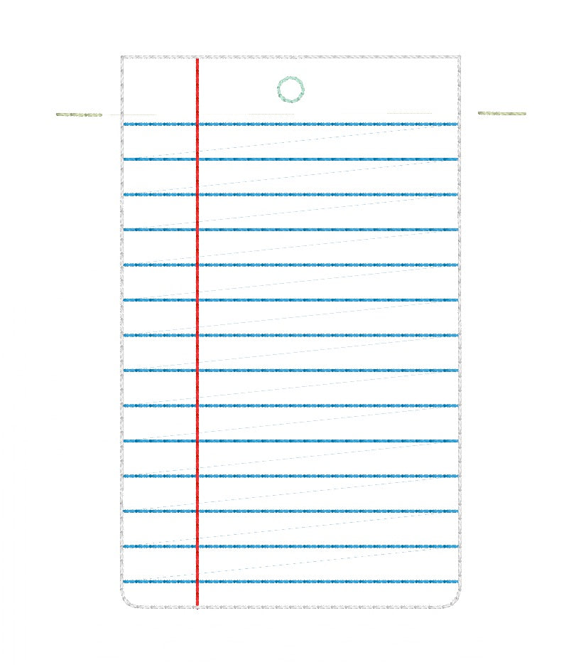 ITH 4x4 Paper Card Holder & Pencil Eyelet