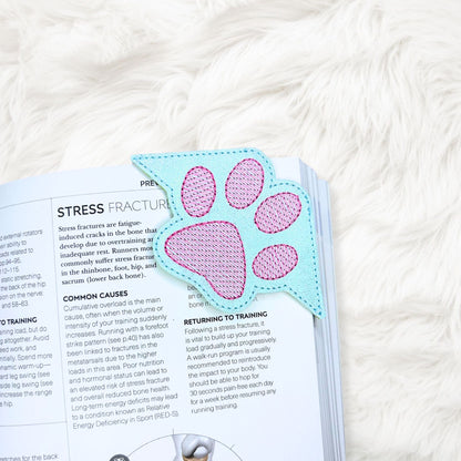 4x4 Paw Print Corner Bookmark