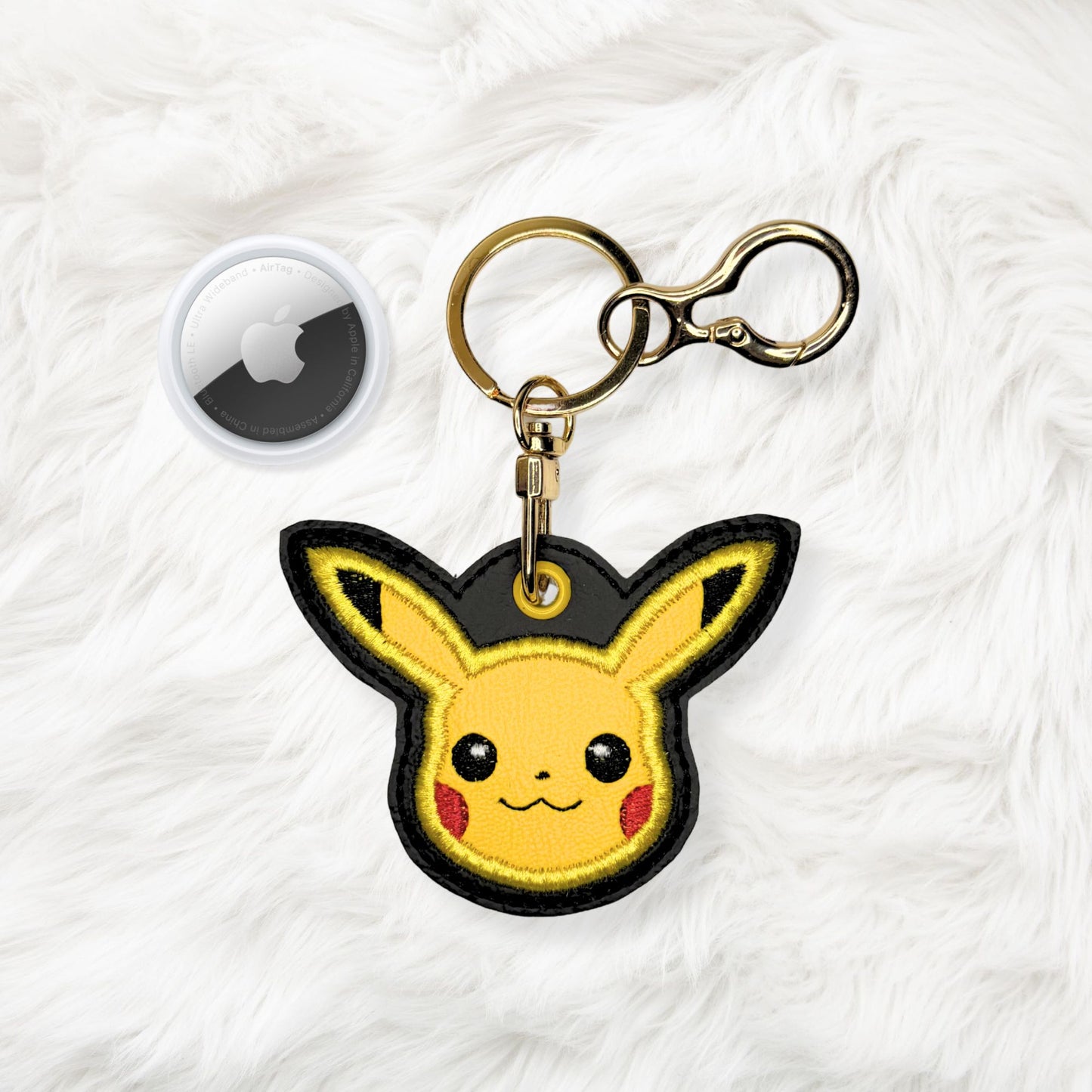 ITH 4x4 Yellow Guy Appliqué Air Tag Holder