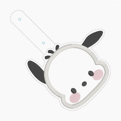 ITH 4x4 Puppy Appliqué Snaptab/Eyelet