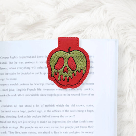 ITH 4x4 Poisoned Apple Foldover Magnetic Bookmark